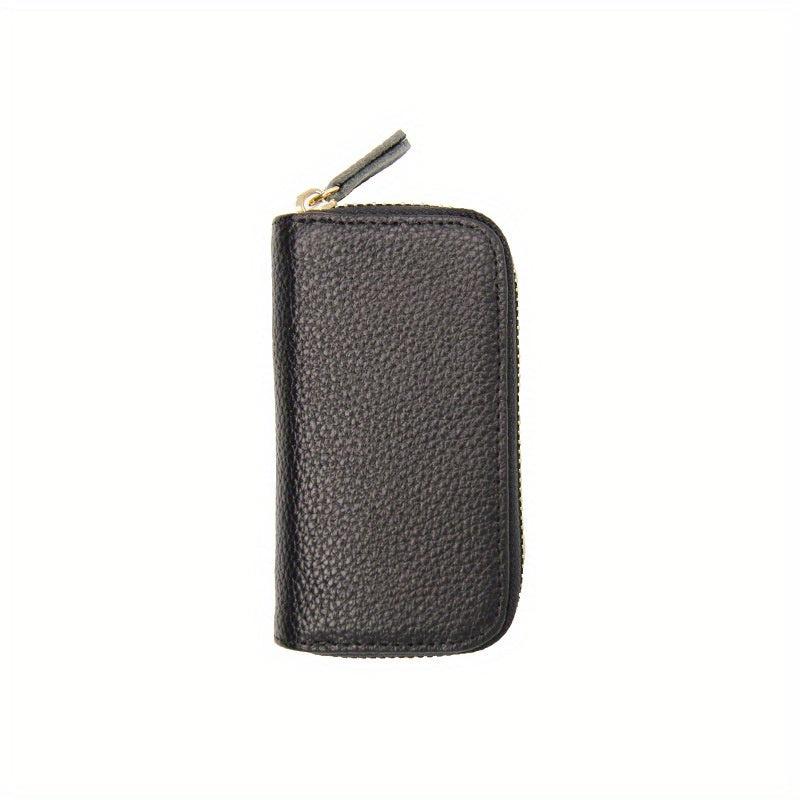 Cowhide Key Bag Lock Key Bag Men's And Women's Coin Purse Card Bag