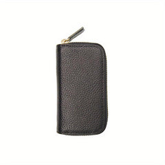 Cowhide Key Bag Lock Key Bag Men's And Women's Coin Purse Card Bag