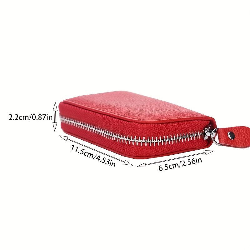 Cowhide Key Bag Lock Key Bag Men's And Women's Coin Purse Card Bag