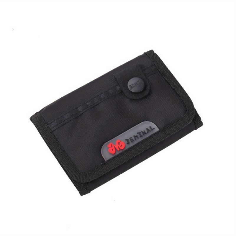 Men's Casual Canvas Sports Trifold Wallet
