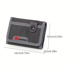 Men's Casual Canvas Sports Trifold Wallet