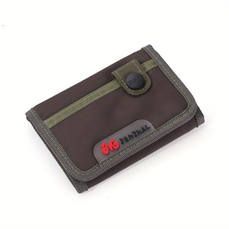 Men's Casual Canvas Sports Trifold Wallet