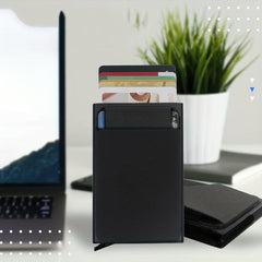 Metal Card Case Lightweight Slim Design Protects Cards