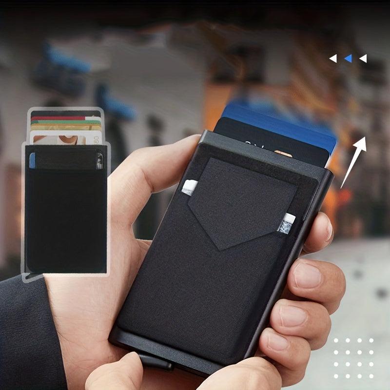 Metal Card Case Lightweight Slim Design Protects Cards