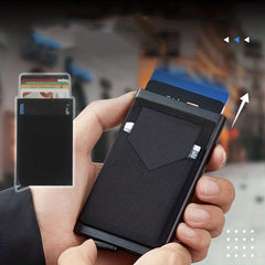 Metal Card Case Lightweight Slim Design Protects Cards