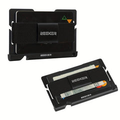 Minimalist Wallet Aluminum RFID Blocking Money Clip