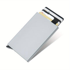 RFID Blocking Slim Wallet Aluminum Alloy Money Clip
