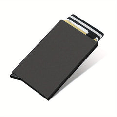 RFID Blocking Slim Wallet Aluminum Alloy Money Clip