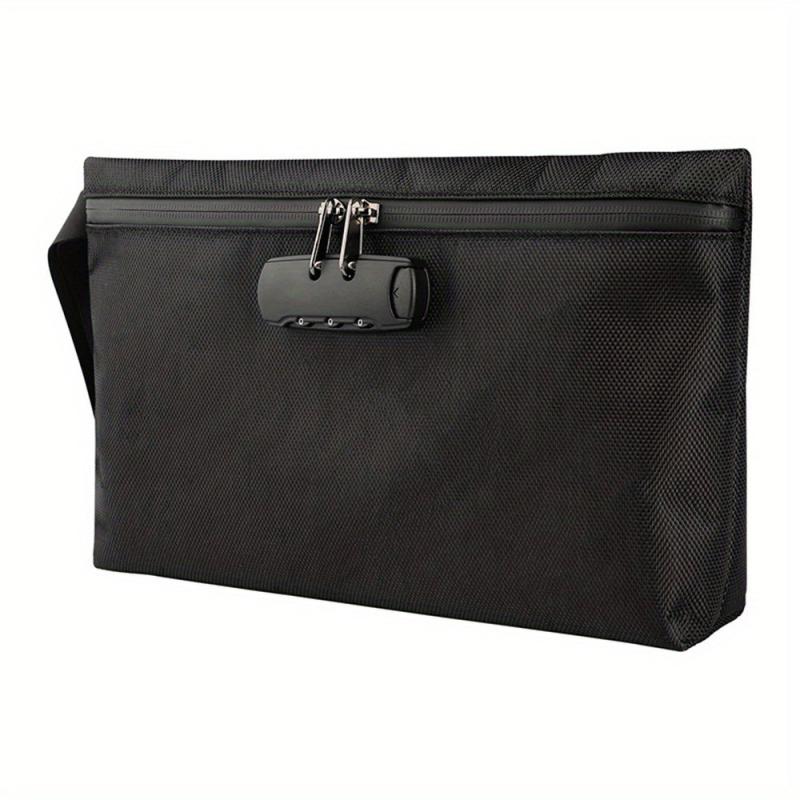 Odor Proof Smell Proof Bags with Combination Lock - Stash Storage Container