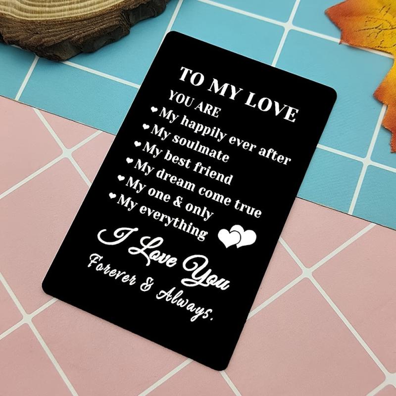 Casual Wallet Insert Card For Anniversary