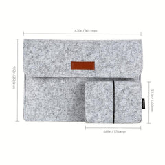 33 78 Cm Felt Laptop Sleeve Laptop Cover Laptop Computer Notebook Protective Bag