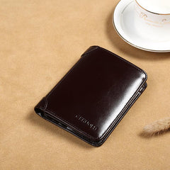 Men's Vintage High end Large Capacity Leather Wallet