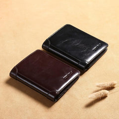 Men's Vintage High end Large Capacity Leather Wallet
