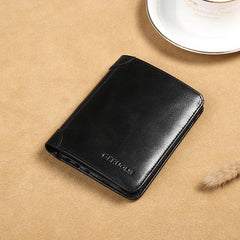 Men's Vintage High end Large Capacity Leather Wallet