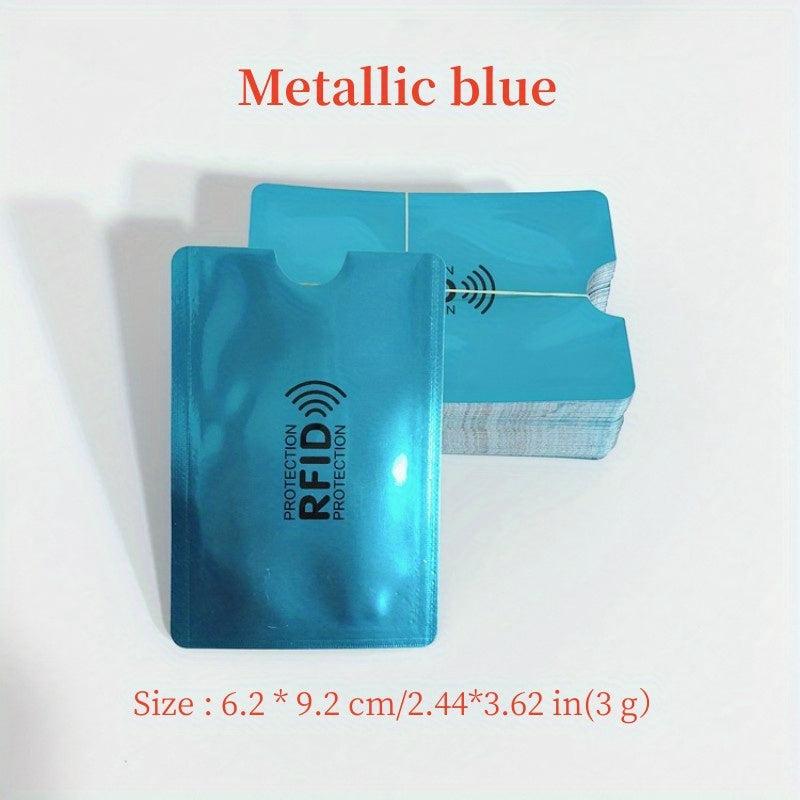 5pcs NFC RFID Blocking Card Sleeve Theft ID Bank Card Cover