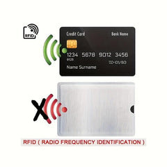 5pcs NFC RFID Blocking Card Sleeve Theft ID Bank Card Cover