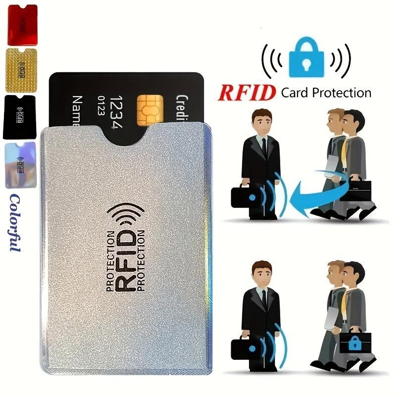 5pcs NFC RFID Blocking Card Sleeve Theft ID Bank Card Cover