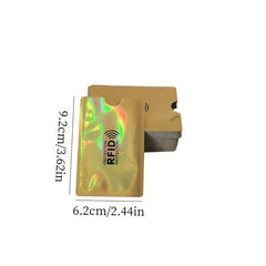 5pcs NFC RFID Blocking Card Sleeve Theft ID Bank Card Cover