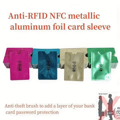 5pcs NFC RFID Blocking Card Sleeve Theft ID Bank Card Cover