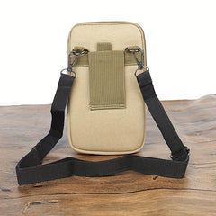 Men's Vertical Waist Bag for Outdoor Sports