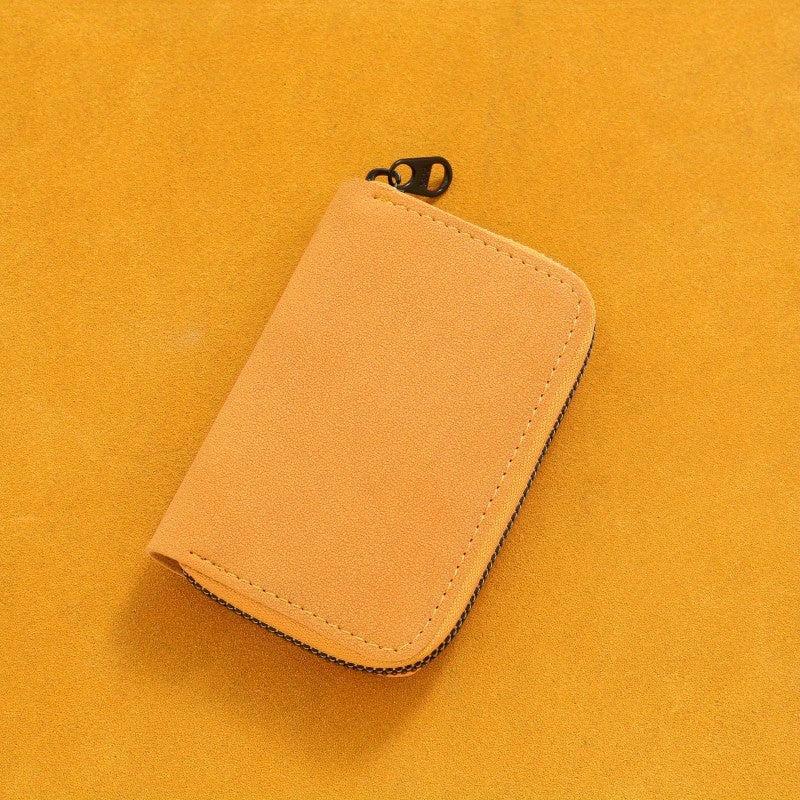 Men's 11 Card Slots PU Leather Credit Card Bag