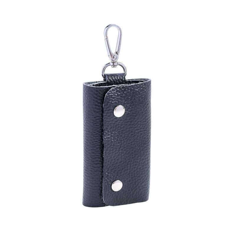 Men's Leather Key Bag Pouch Organizer Large Capacity Waist Key Chain