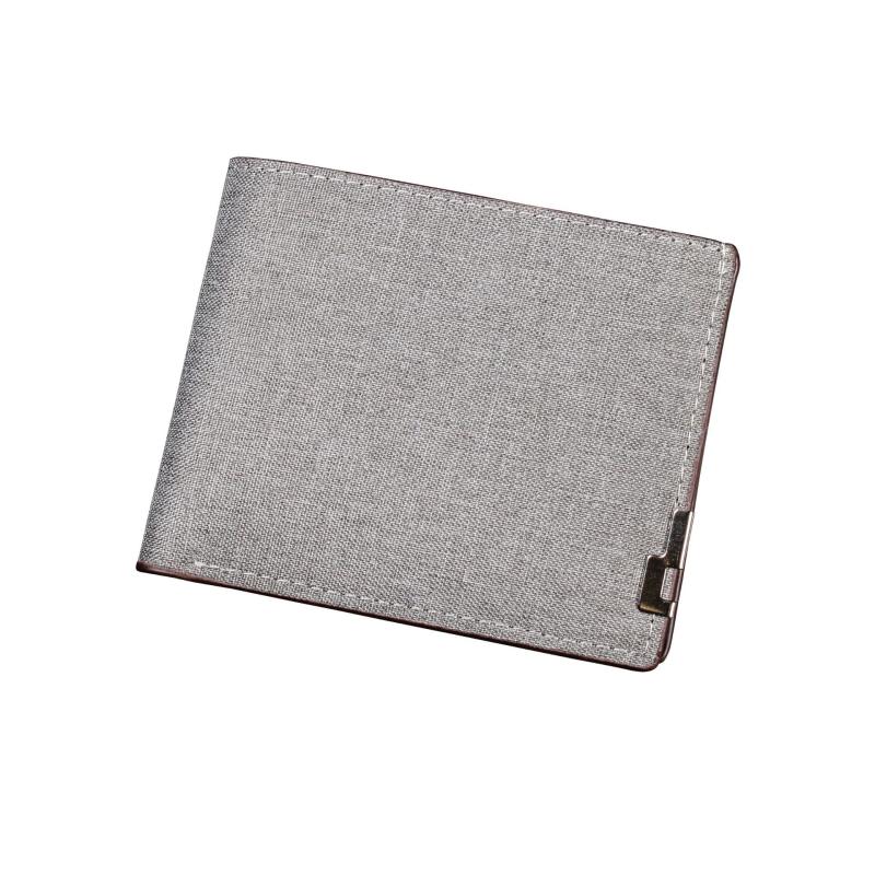 Men's Casual Short Wallet Money Clip Card Holder Coin Purse Gift