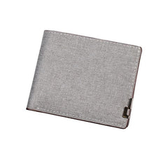 Men's Casual Short Wallet Money Clip Card Holder Coin Purse Gift