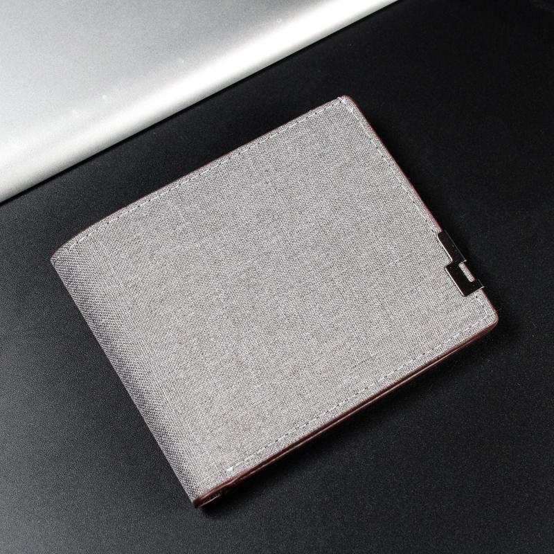 Men's Casual Short Wallet Money Clip Card Holder Coin Purse Gift