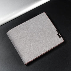 Men's Casual Short Wallet Money Clip Card Holder Coin Purse Gift