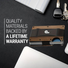 Promise Minimalist Slim Wallet RFID Blocking Front Pocket Credit Card Holder