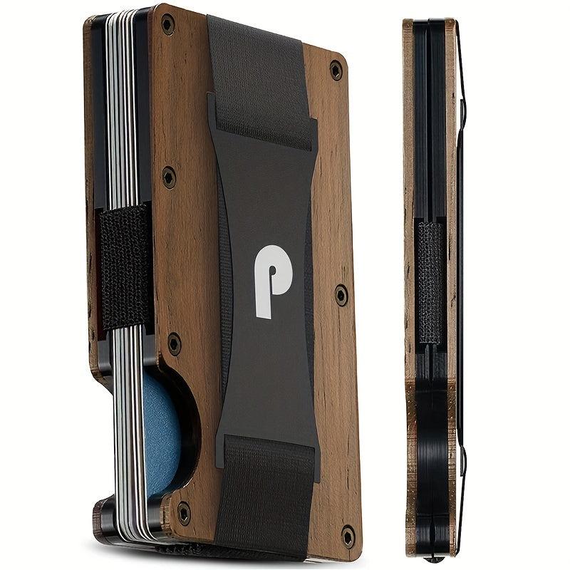 Promise Minimalist Slim Wallet RFID Blocking Front Pocket Credit Card Holder