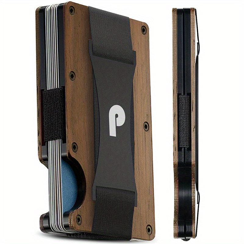 Promise Minimalist Slim Wallet RFID Blocking Front Pocket Credit Card Holder