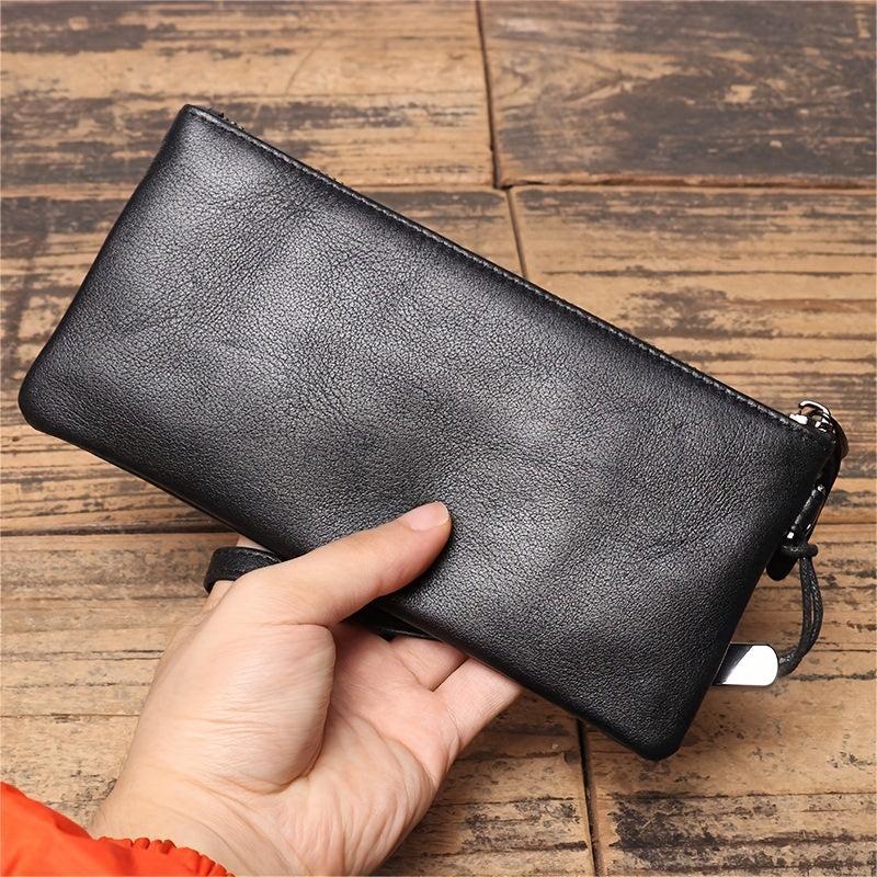 High Quality Leather Wallet Coin Purse Lightweight Portable Storage Bag