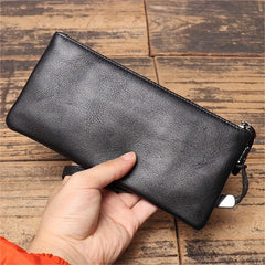 High Quality Leather Wallet Coin Purse Lightweight Portable Storage Bag