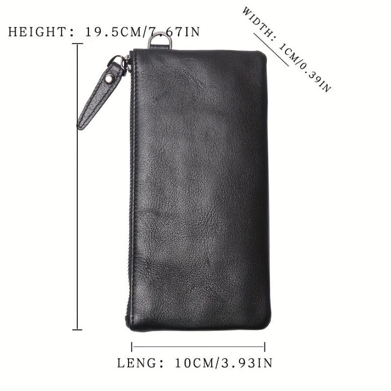 High Quality Leather Wallet Coin Purse Lightweight Portable Storage Bag
