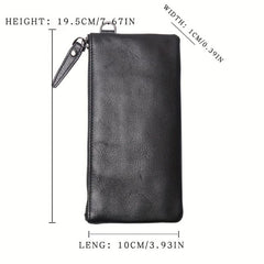 High Quality Leather Wallet Coin Purse Lightweight Portable Storage Bag