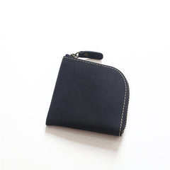 Crazy Horse Leather Wallet Men's Coin Purse Money Clip