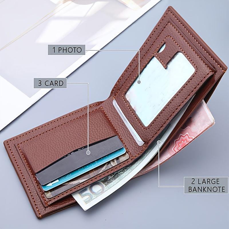 Men's Short Leather Wallet