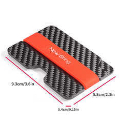 RFID Blocking Money Clip Card Holder for Men