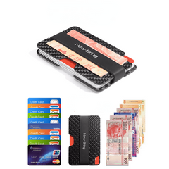 RFID Blocking Money Clip Card Holder for Men