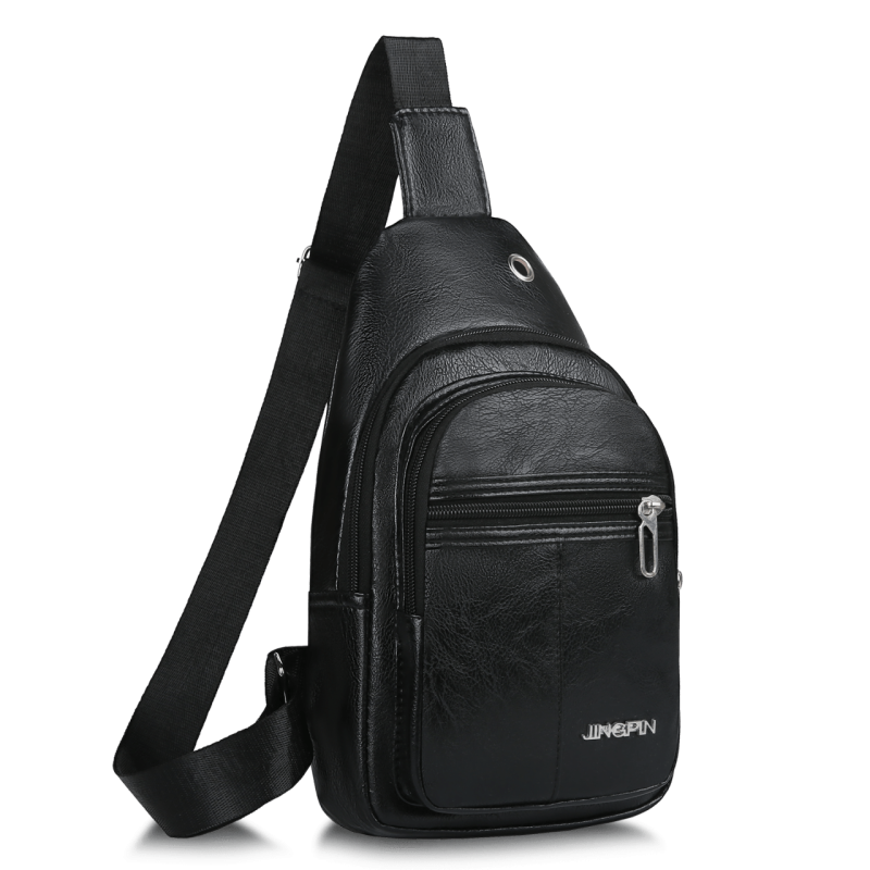 Men's Leisure Sports Chest Bag Backpack Shoulder Travel Bag