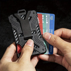 Aluminum Alloy Card Holder RFID Wallet for Credit Card Bank Card
