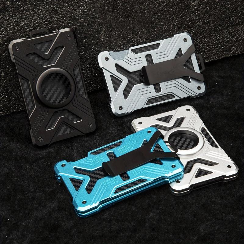 Aluminum Alloy Card Holder RFID Wallet for Credit Card Bank Card