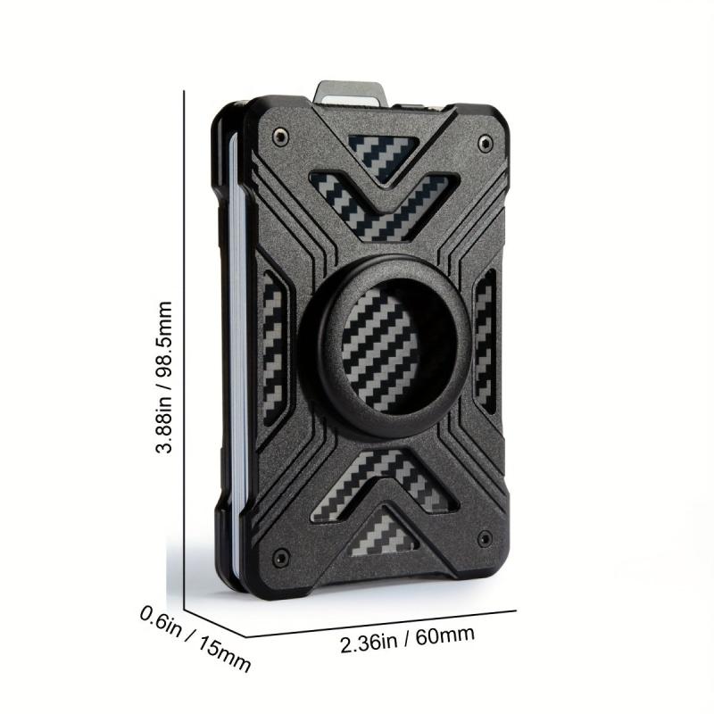 Aluminum Alloy Card Holder RFID Wallet for Credit Card Bank Card