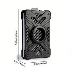 Aluminum Alloy Card Holder RFID Wallet for Credit Card Bank Card