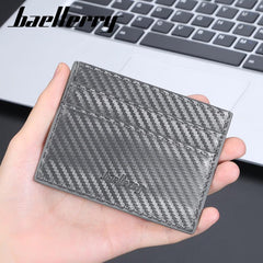 Men's Mini Slim Wallet 4 Card Slots Card Holder Pocket Purse