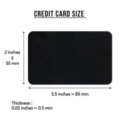 Engraved Metal Wallet Insert For Son From Mom & Dad - Coming Of Age Gift
