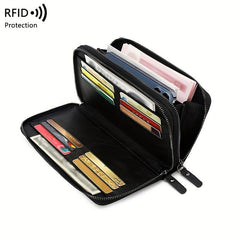 Men's Multifunctional Wallet Holder Double Layer Handbag