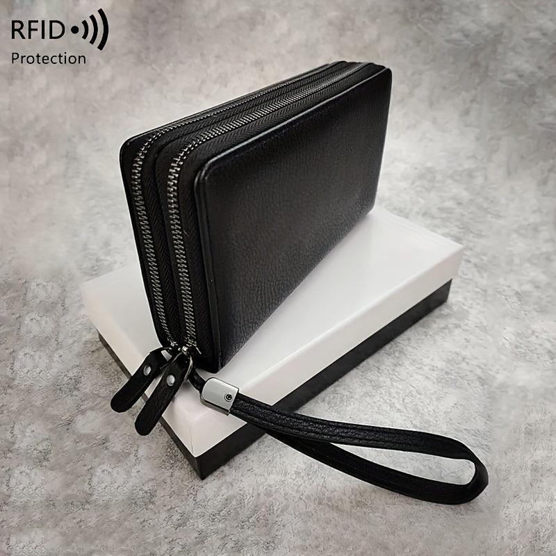 Men's Multifunctional Wallet Holder Double Layer Handbag